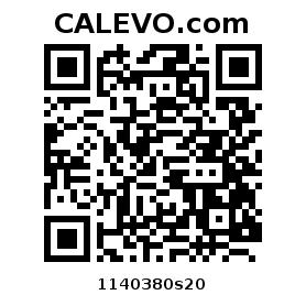 Calevo.com Preisschild 1140380s20