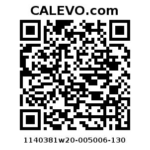 Calevo.com Preisschild 1140381w20-005006-130