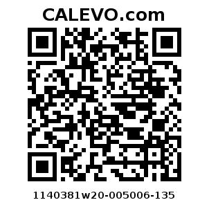 Calevo.com Preisschild 1140381w20-005006-135