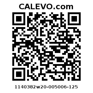 Calevo.com Preisschild 1140382w20-005006-125