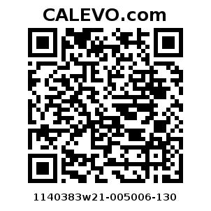 Calevo.com Preisschild 1140383w21-005006-130