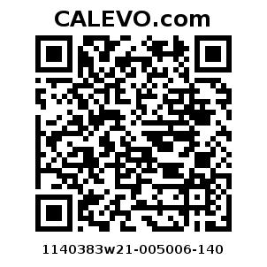 Calevo.com Preisschild 1140383w21-005006-140