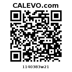 Calevo.com Preisschild 1140383w21