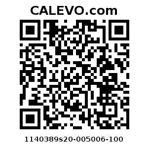 Calevo.com pricetag 1140389s20-005006-100