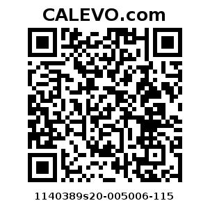 Calevo.com Preisschild 1140389s20-005006-115