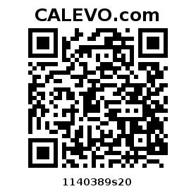 Calevo.com Preisschild 1140389s20