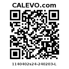 Calevo.com Preisschild 1140402s24-240203-L
