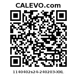Calevo.com Preisschild 1140402s24-240203-XXL