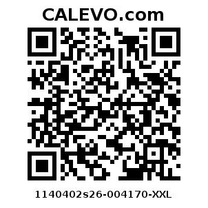 Calevo.com Preisschild 1140402s26-004170-XXL