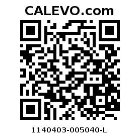 Calevo.com Preisschild 1140403-005040-L