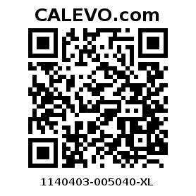 Calevo.com Preisschild 1140403-005040-XL