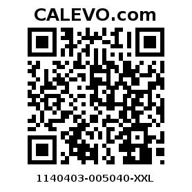 Calevo.com Preisschild 1140403-005040-XXL