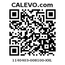 Calevo.com Preisschild 1140403-008100-XXL