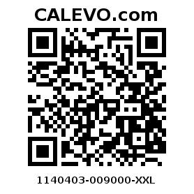 Calevo.com pricetag 1140403-009000-XXL