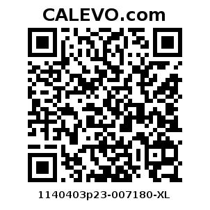 Calevo.com Preisschild 1140403p23-007180-XL