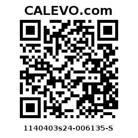 Calevo.com Preisschild 1140403s24-006135-S