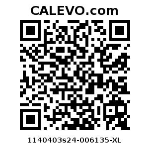 Calevo.com Preisschild 1140403s24-006135-XL
