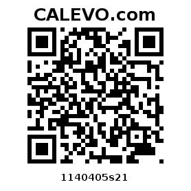 Calevo.com Preisschild 1140405s21