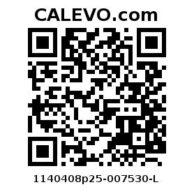 Calevo.com Preisschild 1140408p25-007530-L