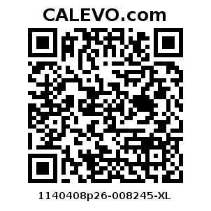 Calevo.com Preisschild 1140408p26-008245-XL