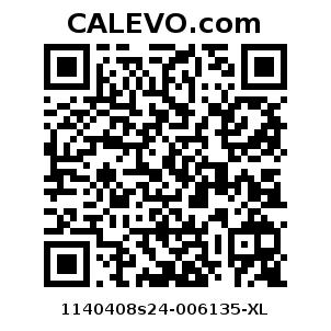 Calevo.com Preisschild 1140408s24-006135-XL