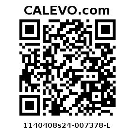 Calevo.com Preisschild 1140408s24-007378-L