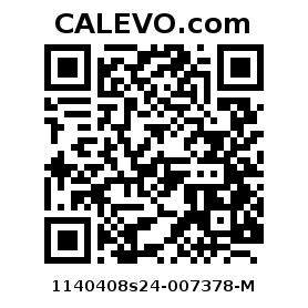 Calevo.com Preisschild 1140408s24-007378-M