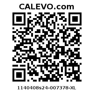 Calevo.com Preisschild 1140408s24-007378-XL