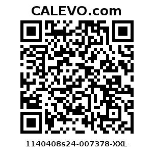 Calevo.com Preisschild 1140408s24-007378-XXL