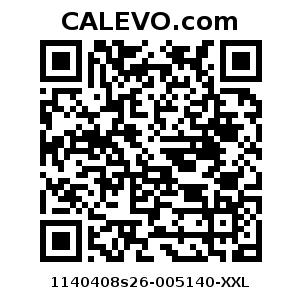 Calevo.com Preisschild 1140408s26-005140-XXL