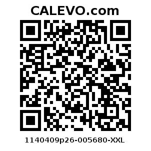 Calevo.com Preisschild 1140409p26-005680-XXL