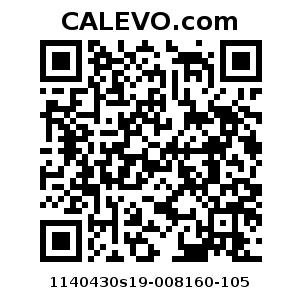 Calevo.com Preisschild 1140430s19-008160-105