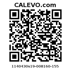 Calevo.com pricetag 1140430s19-008160-155