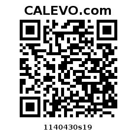 Calevo.com Preisschild 1140430s19