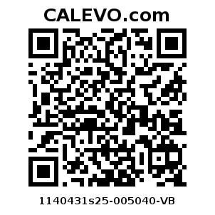 Calevo.com pricetag 1140431s25-005040-VB