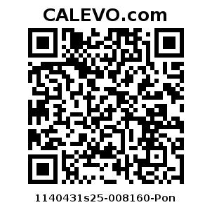Calevo.com Preisschild 1140431s25-008160-Pon