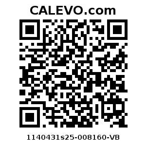 Calevo.com Preisschild 1140431s25-008160-VB