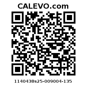 Calevo.com Preisschild 1140438s25-009004-135