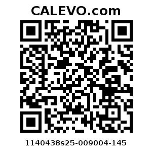 Calevo.com Preisschild 1140438s25-009004-145