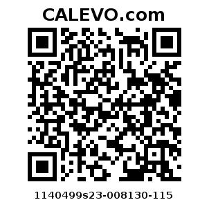 Calevo.com Preisschild 1140499s23-008130-115