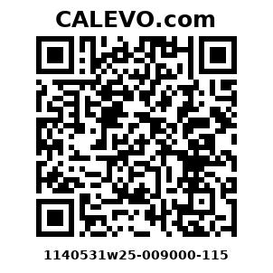 Calevo.com Preisschild 1140531w25-009000-115