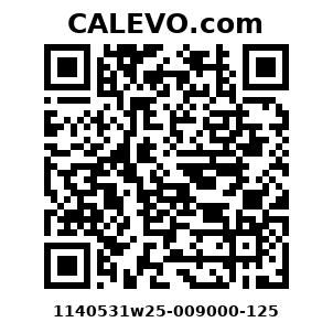 Calevo.com Preisschild 1140531w25-009000-125
