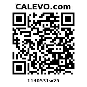 Calevo.com Preisschild 1140531w25