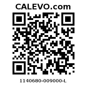 Calevo.com pricetag 1140680-009000-L