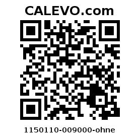 Calevo.com Preisschild 1150110-009000-ohne