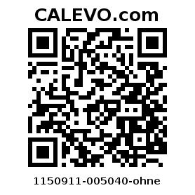 Calevo.com Preisschild 1150911-005040-ohne