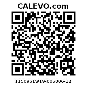 Calevo.com Preisschild 1150961w19-005006-12