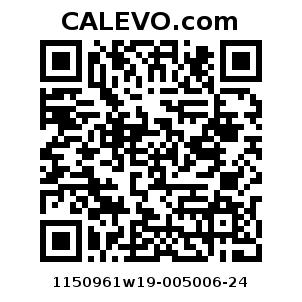 Calevo.com pricetag 1150961w19-005006-24