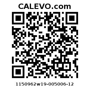 Calevo.com pricetag 1150962w19-005006-12