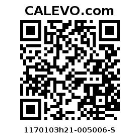 Calevo.com Preisschild 1170103h21-005006-S